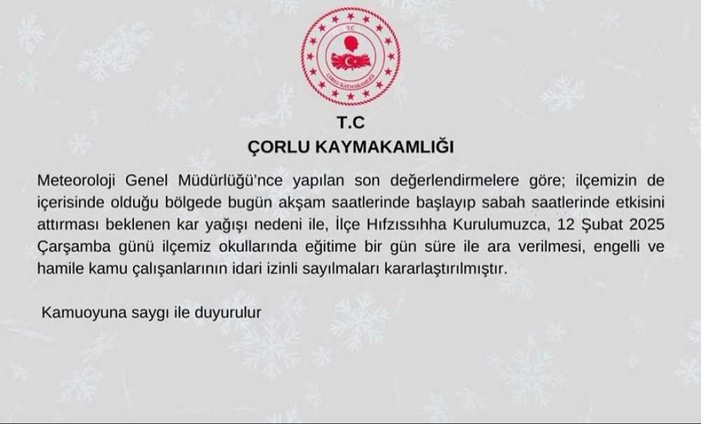 Beklenen Kar Yağmadı