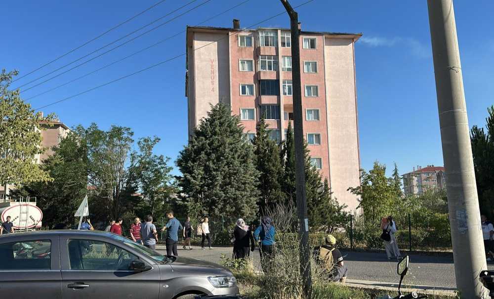 Belediye Konutlarında Korkutan Yangın