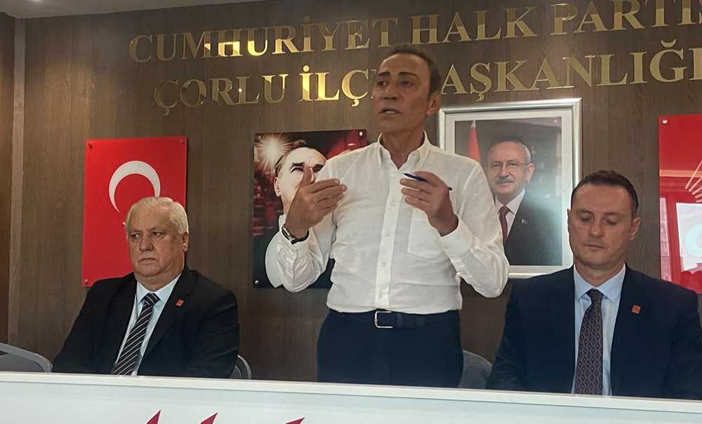 Berhan Şimşek Çorlu'da Sert Konuştu