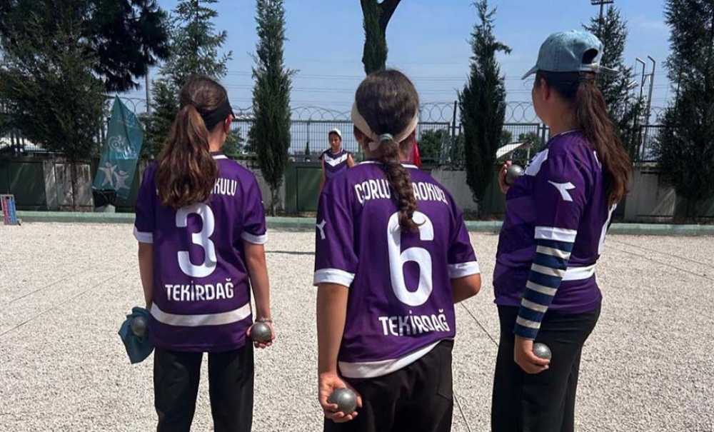Bocce'de Türkiye Şampiyonu Çorlu'dan