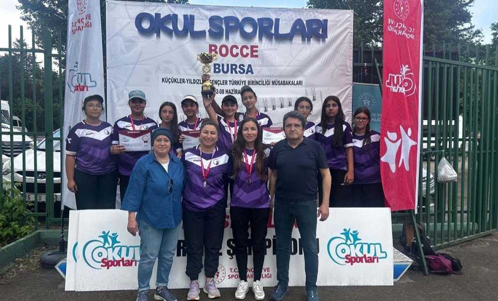 Bocce'de Türkiye Şampiyonu Çorlu'dan