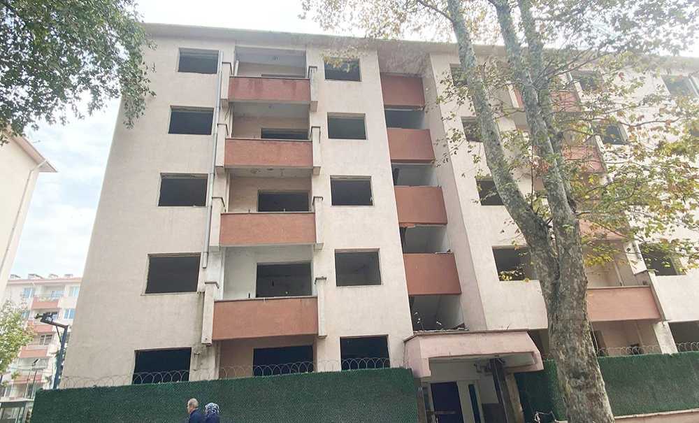 Boşaltılan Lojmanların Yıkımı Başladı