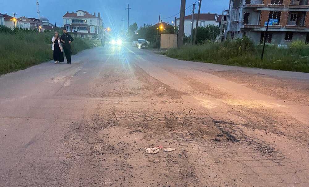 Bozuk Yol Tepki Çekiyor