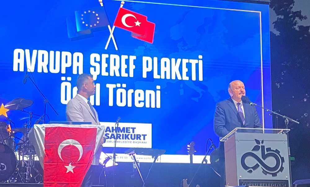 Bu Ödülü Sadece Çorlu Belediyesi Aldı