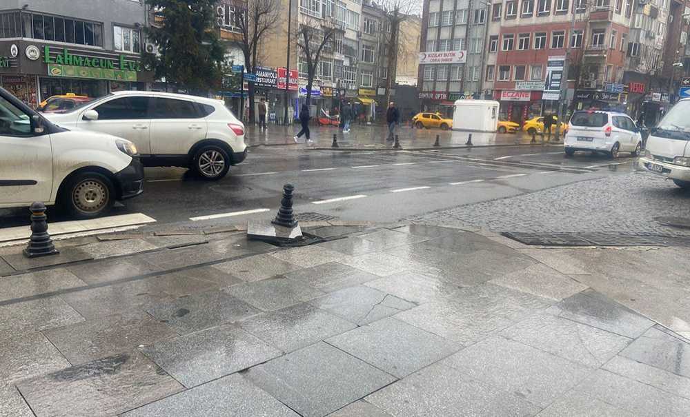 Büyükşehir Bu Kaldırımları Görmüyor Mu?