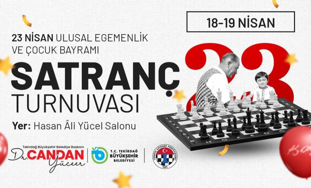 Büyükşehir'den Ödüllü Satranç Turnuvası