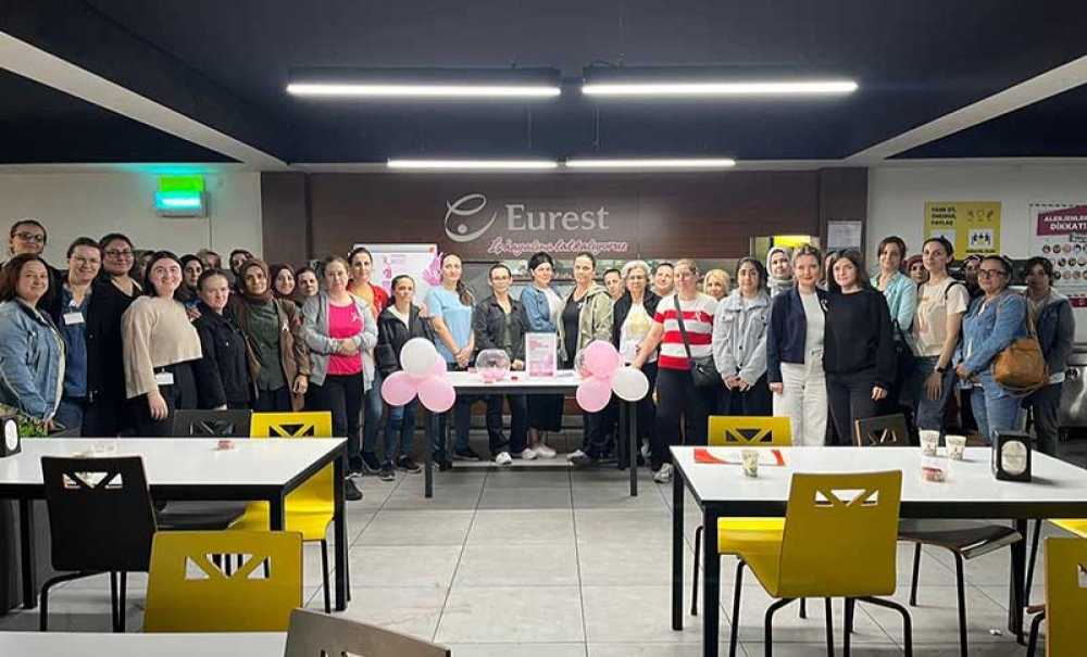 Çalışan Kadınlara Meme Kanseriyle İlgili Bilgiler Verildi