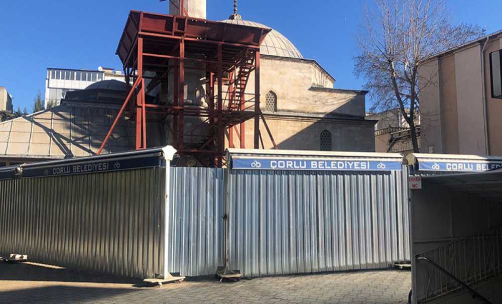 Cami Minaresi Aylardır Yapılmayı Bekliyor