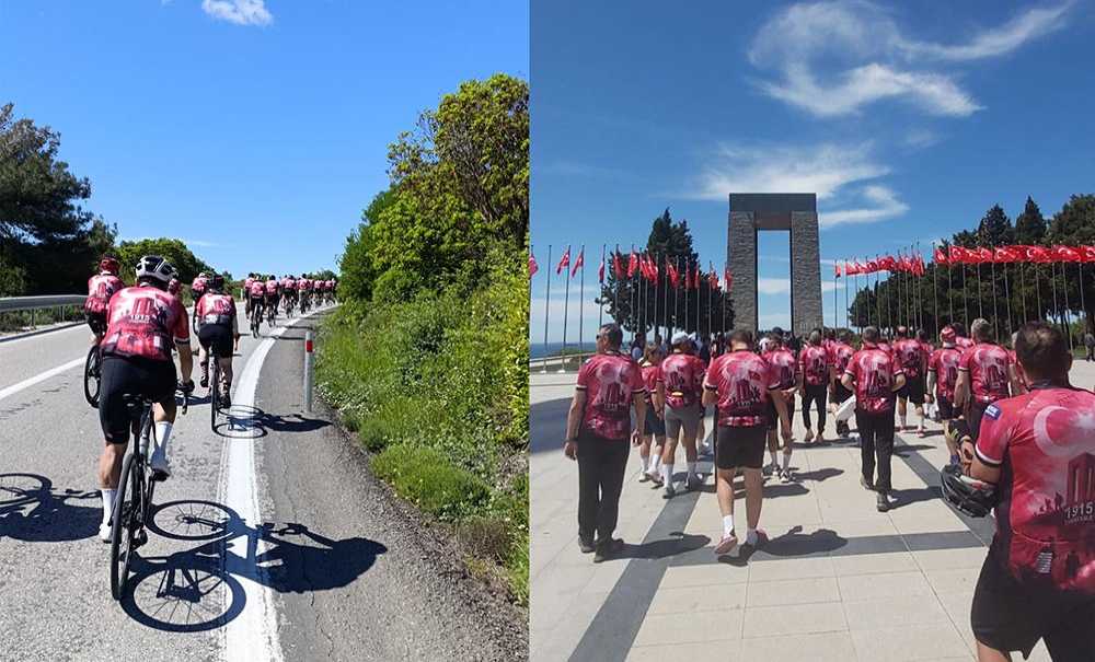 Çanakkale Şehi̇tli̇ği̇ne Bi̇si̇klet Turu Düzenlendi̇
