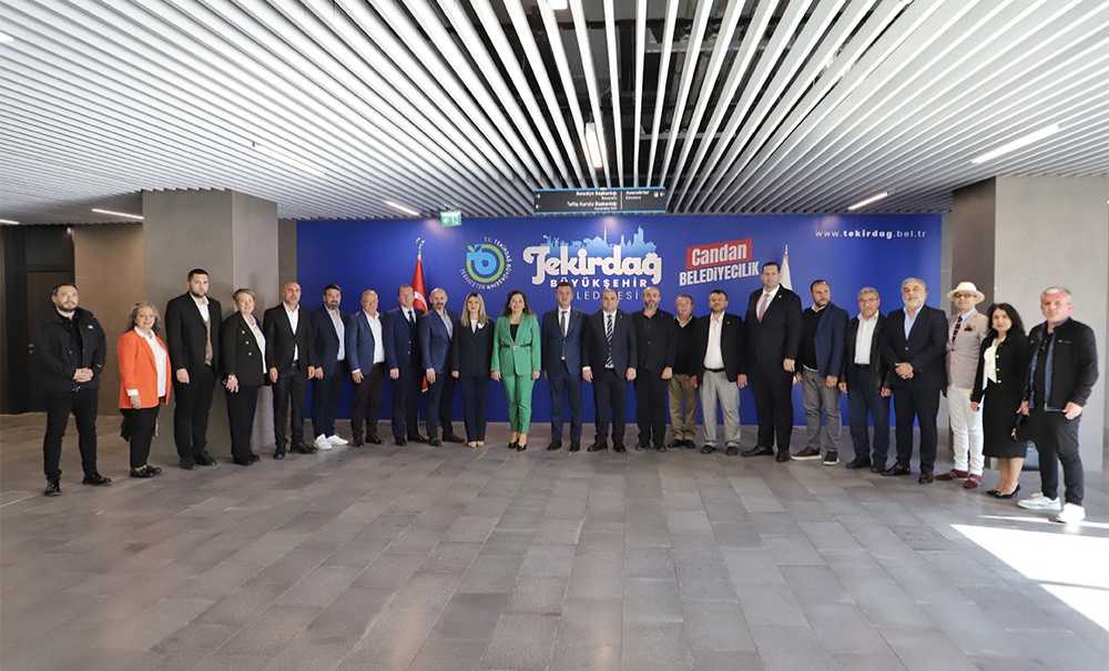 Candan Yüceer, Çorlu Heyetini Ağırladı