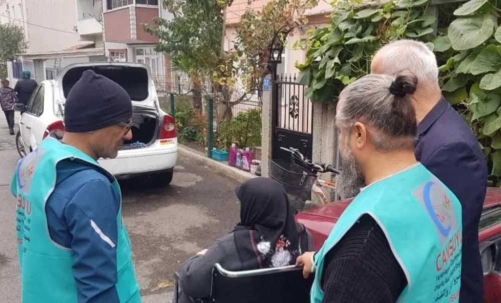 Cansuyu Derneği Engelli Vatandaşlara Destek Oluyor
