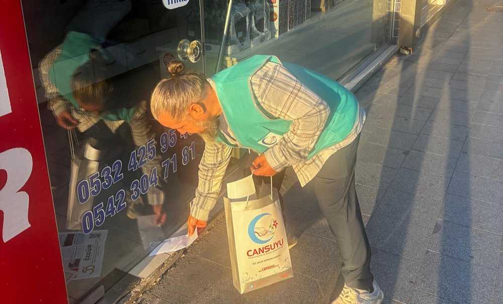 Cansuyu Derneği ‘Siftah Parası' Dağıttı