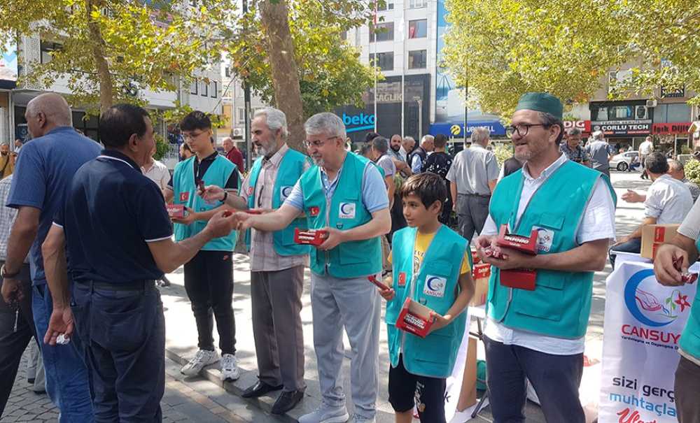 Cansuyu Derneği̇nden Şehi̇tlere Vefa