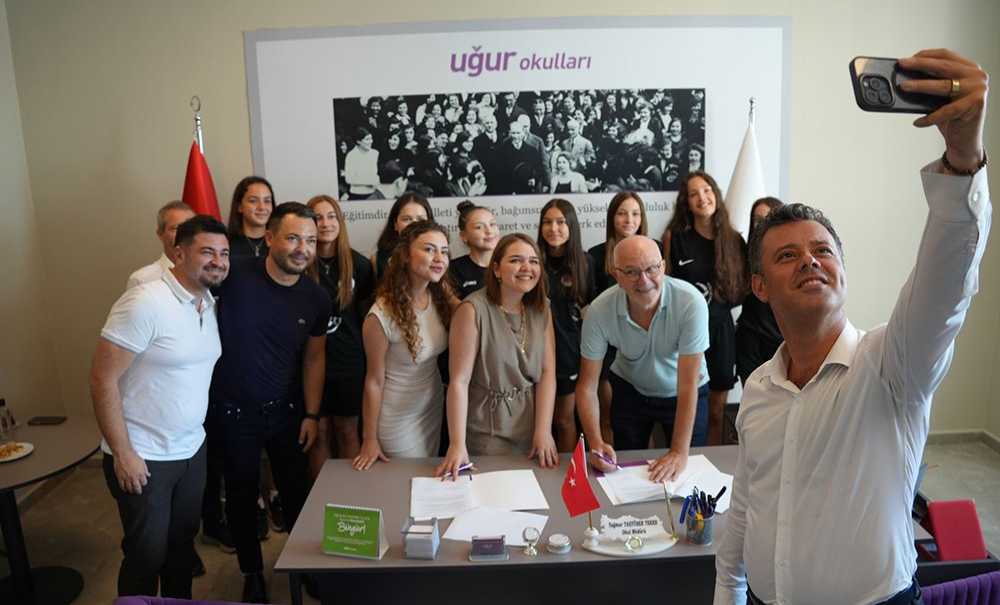 Çbsk Ve Uğur Okullari'ndan Eği̇ti̇m Ve Sporda İş Bi̇rli̇ği̇