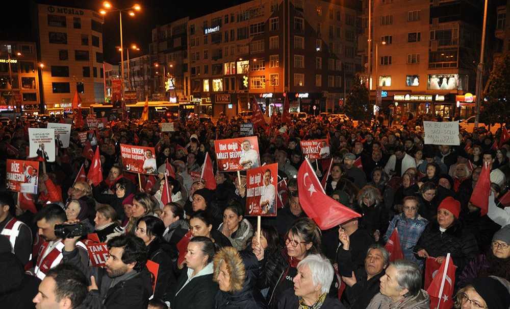 Ceketi Çıkarıp, Kolları Sıvadı