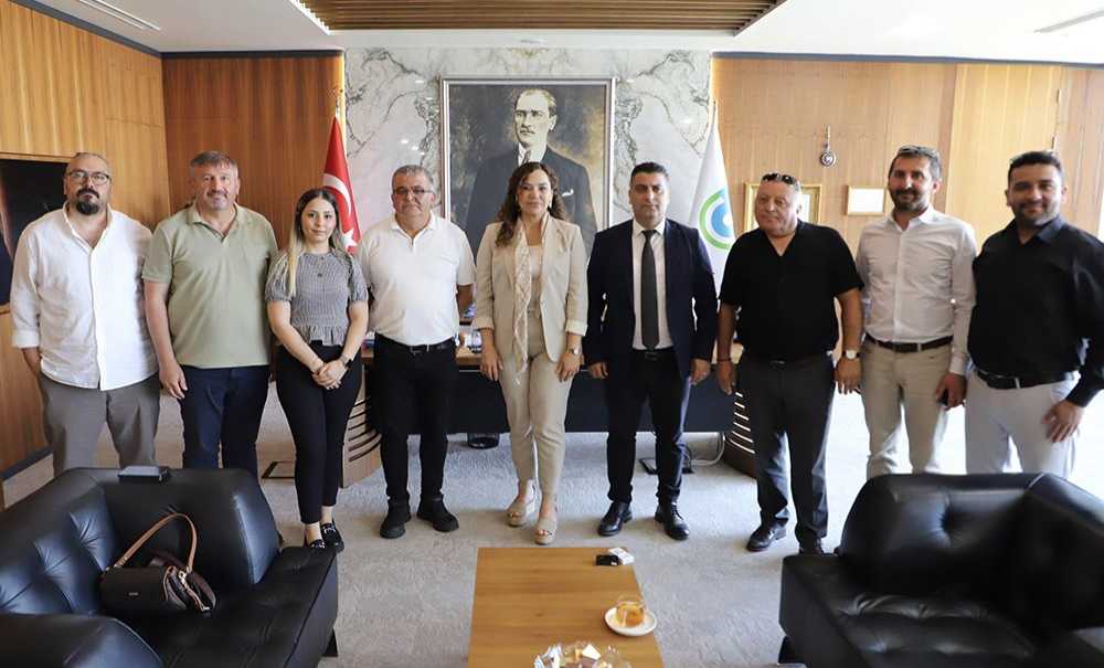 Cem Vakfı'ndan Başkan Yüceer'e Ziyaret