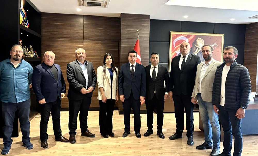 Cem Vakfı'ndan Kaymakam Eren'e Ziyaret