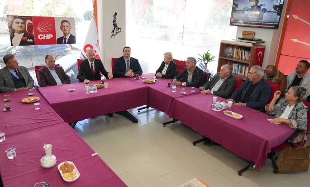 Cenk Boduç İlçe Başkanlıklarını Ziyaret Ediyor