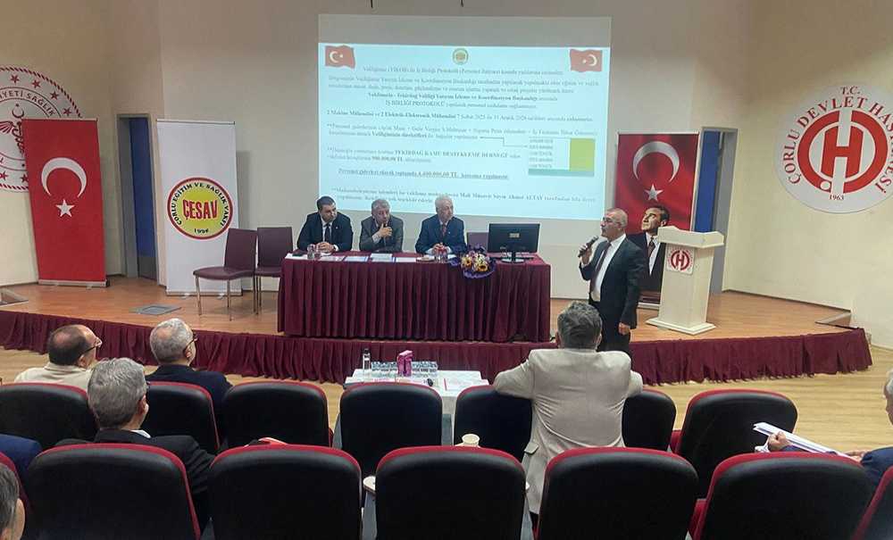 Çesav, Hastaneye ‘Cansuyu' Oluyor