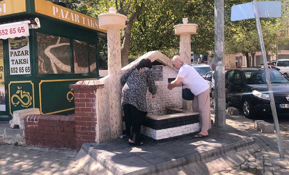 Çeşmeler Sıcak Havalarda Cansuyu Oluyor