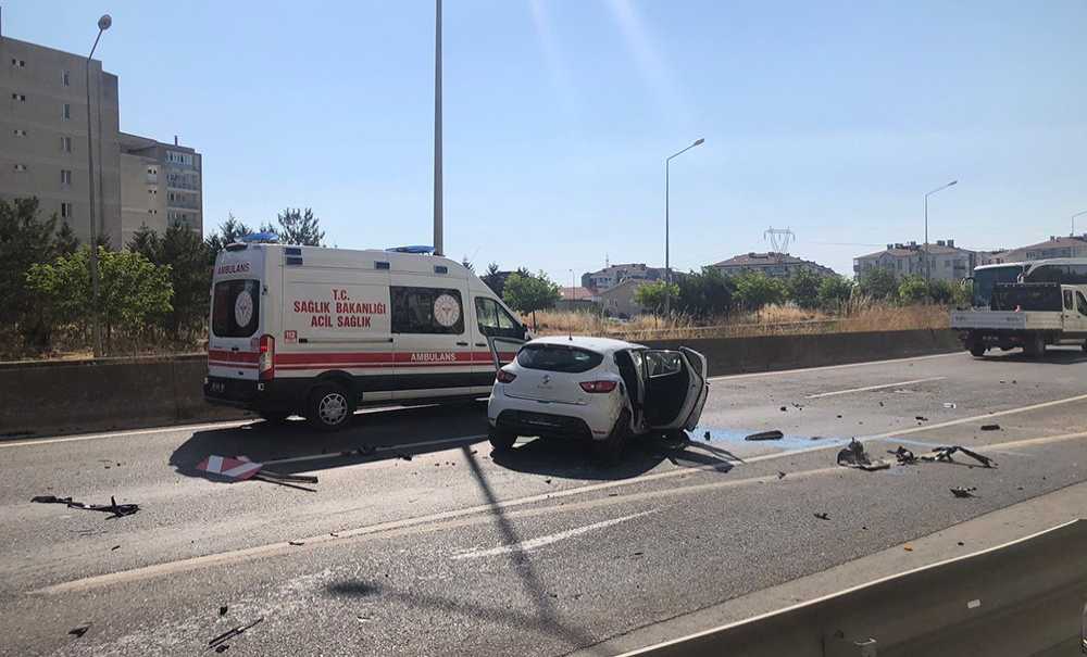 Çevre Yolundaki Kazada 3 Kişi Yaralandı