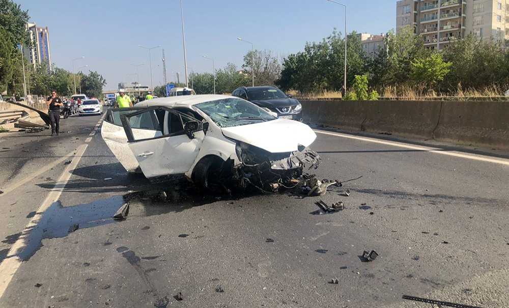 Çevre Yolundaki Kazada 3 Kişi Yaralandı