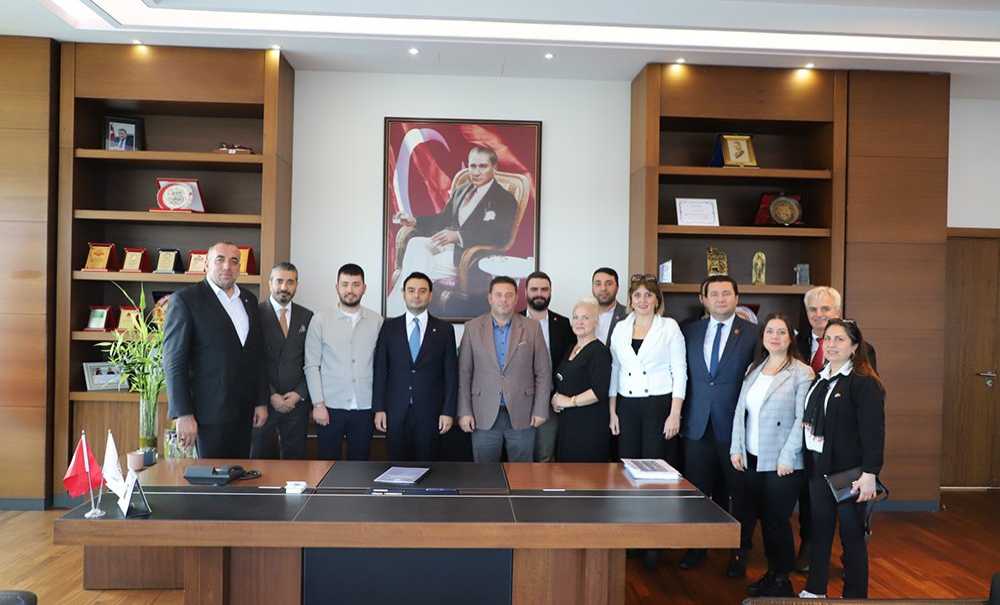 Chp Çorlu İlçe Teşkilatından Çorlu Tso'ya Ziyaret