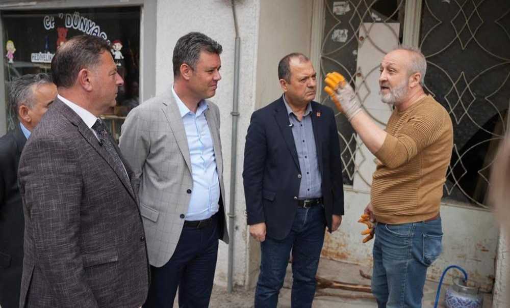 Chp Esnaf Ziyareti Yaptı