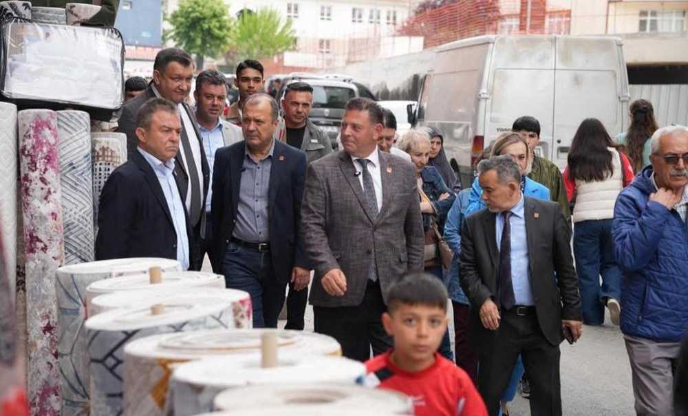 Chp Esnaf Ziyareti Yaptı