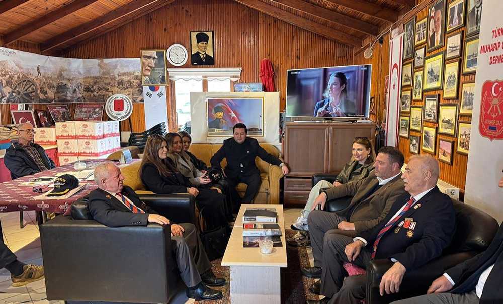 Chp Gaziler Derneğini Ziyaret Etti