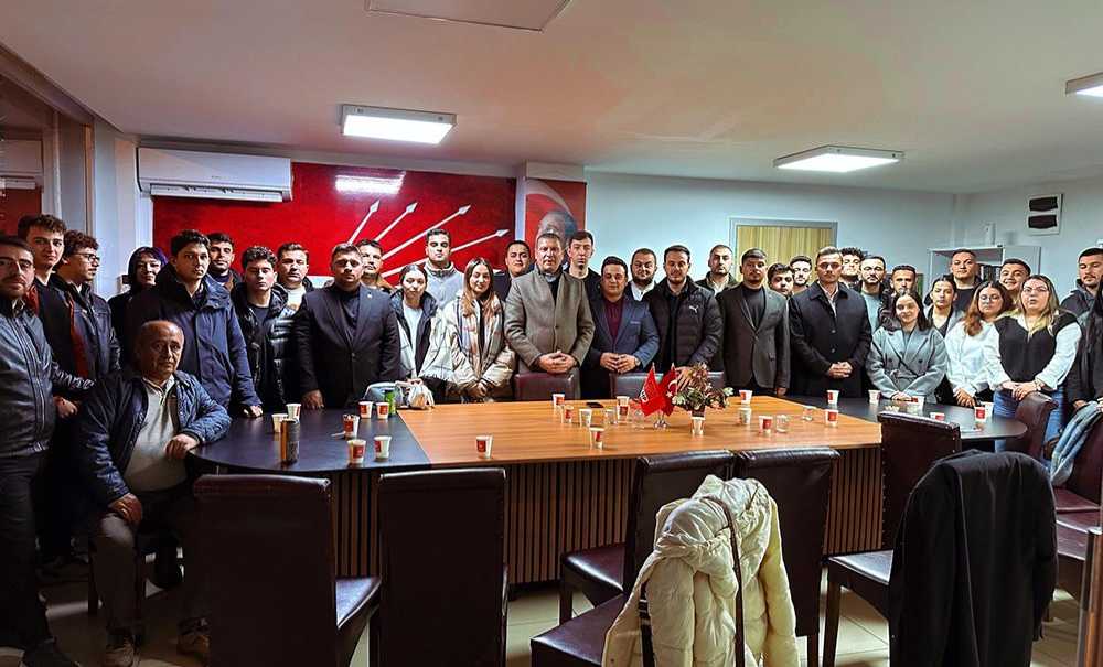 Chp Gençli̇k Kollari Ergene'de Açiklama Yapti