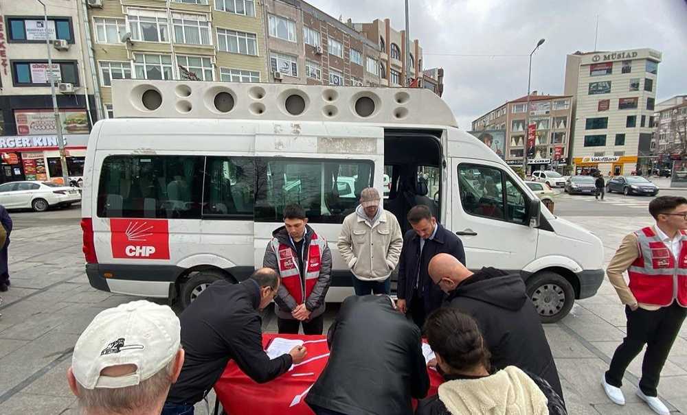 Chp İmza Masalarını Her Gün Açacak