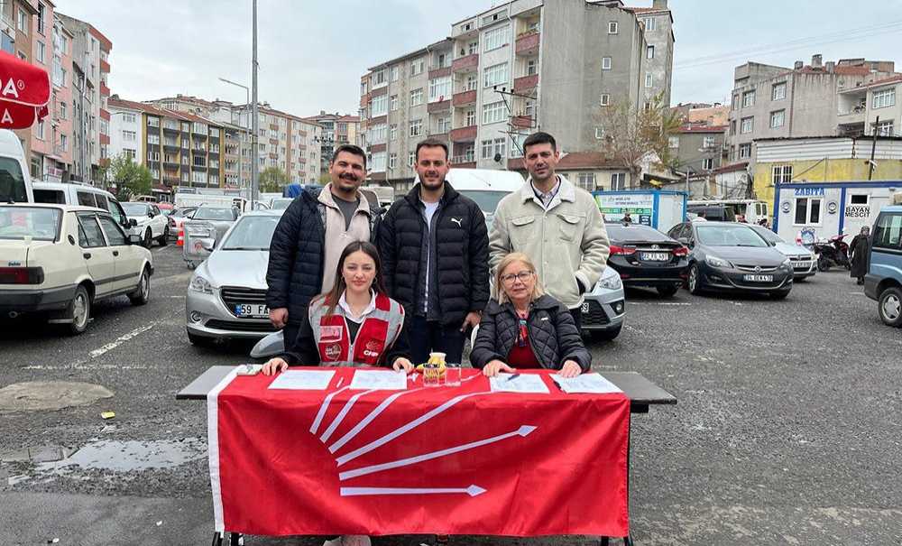 Chp İmza Toplamaya Devam Ediyor