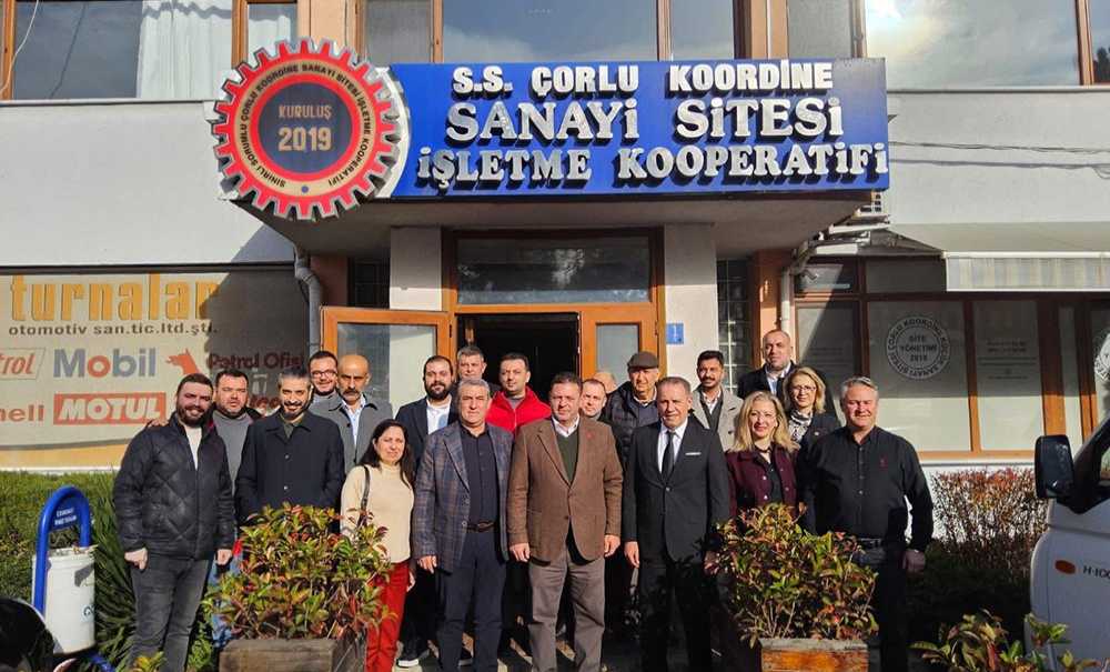 Chp Kurum Ziyaretlerini Sürdürüyor