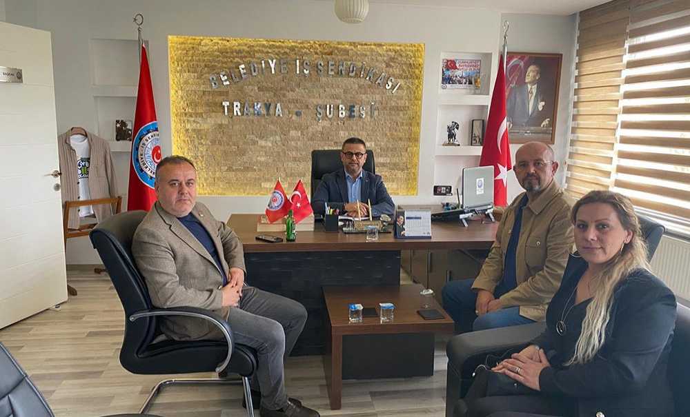 Chp Sendikaları Ziyaret Etti