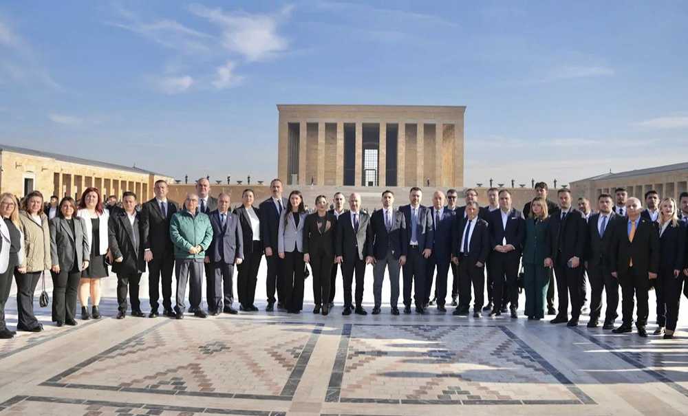 Chp Tekirdağ İl Başkanlığından Anıtkabir'e Ziyaret