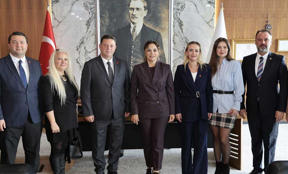 Chp, Tekirdağ'da Ziyaretlerde Bulundu