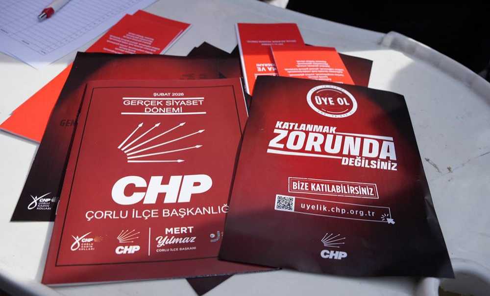 Chp Üye Standı Açtı