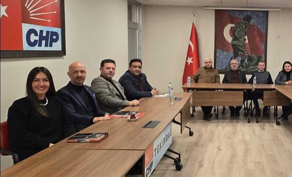 Chp'de İlçe Başkanları Toplandı