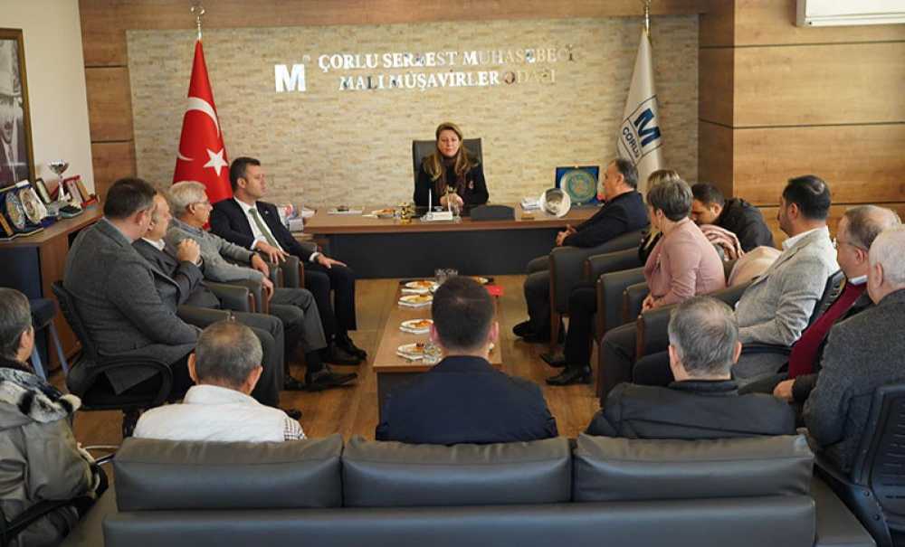 Chp'den Kurumlara Ziyaret