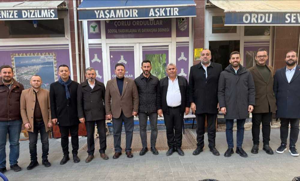 Chp'den Taksici Esnafına Ve Derneklere Ziyaret