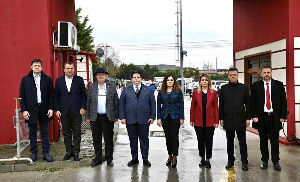 Chp'li Başkanlar İmamoğlu'nu Ziyaret Etti