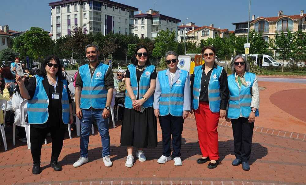 Çocuk Şenliğinde Renkli Görüntüler Oluştu