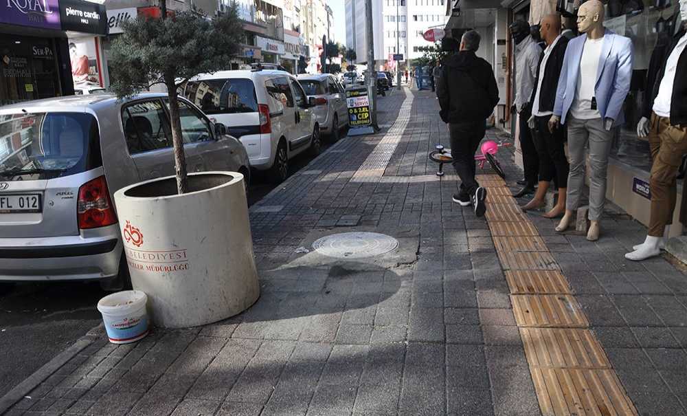 Çöken Yer Yeniden Yapıldı