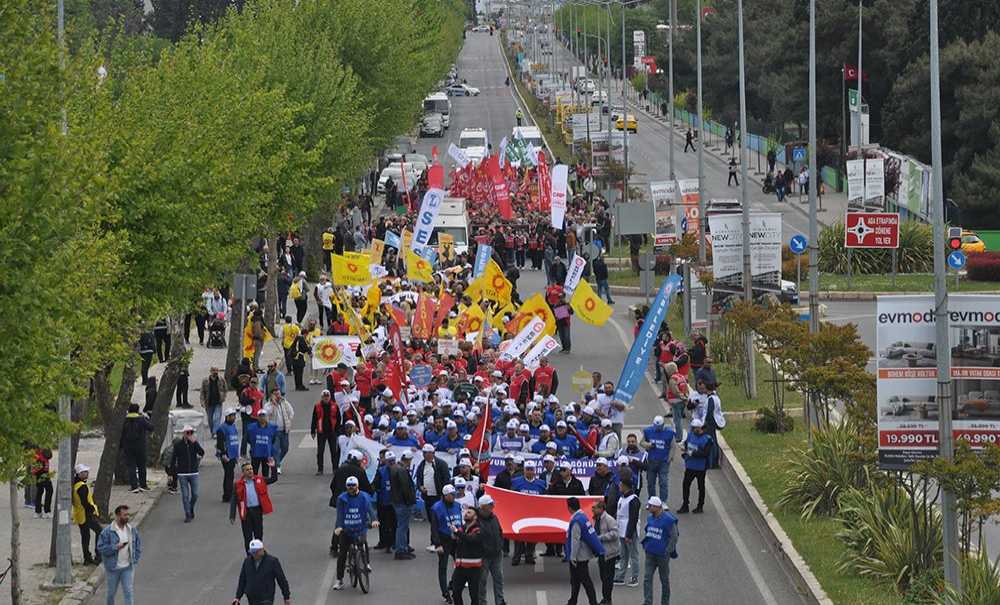 Çorlu 1 Mayıs'ı Kutlamaya Hazırlanıyor