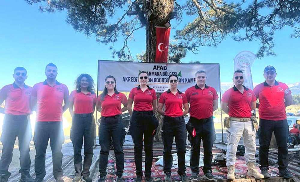 Çorlu 59 Ake, Afad Eğitim Kampına Katıldı