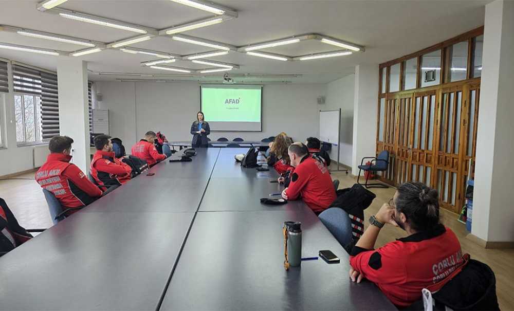 Çorlu Ake'nin Eğitimleri Sürüyor