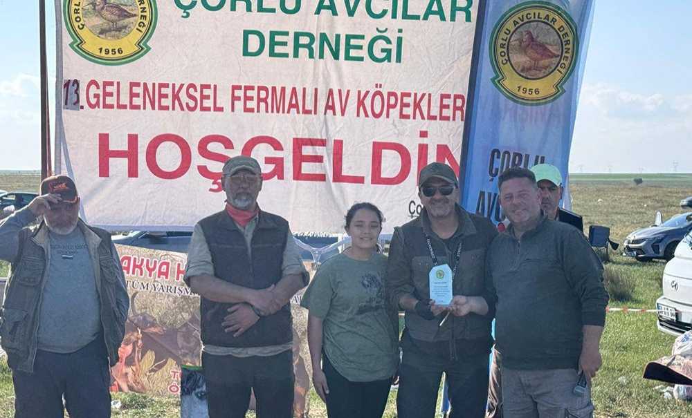 Çorlu Avcılar Derneği'nden Geleneksel Mera Yarışması