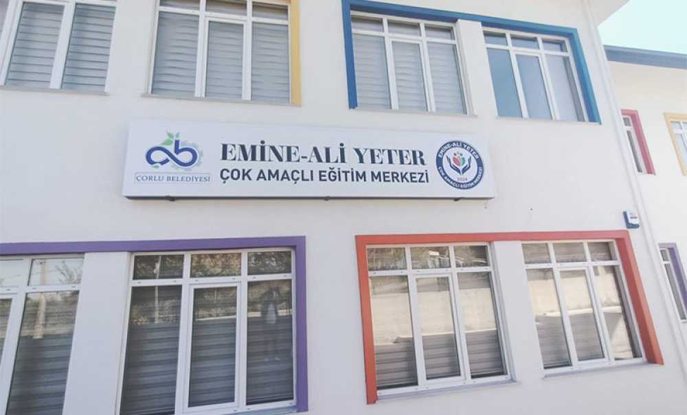 Çorlu Belediyesi Açılışa Hazırlanıyor