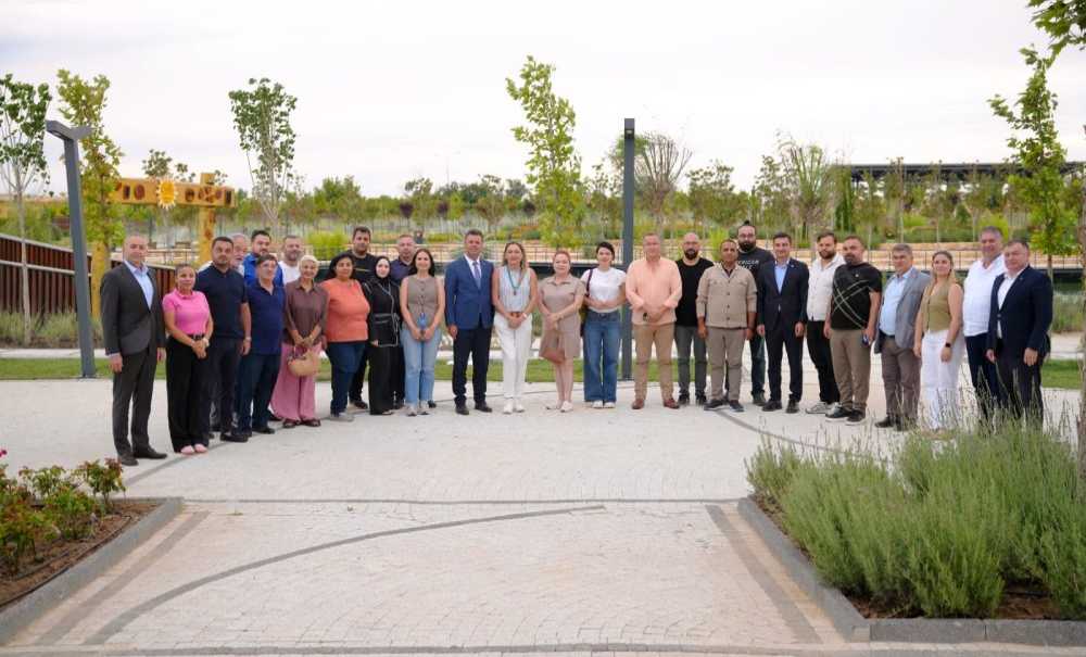 Çorlu Belediyesi, Basın Mensuplarını Selfie Park'ta Ağırladı